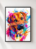 Poster 12 x 16 _ framed black