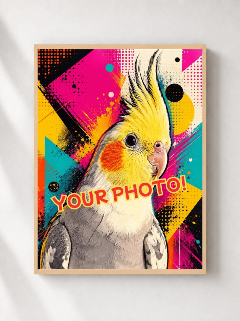 Poster 12 x 16 _ framed natural