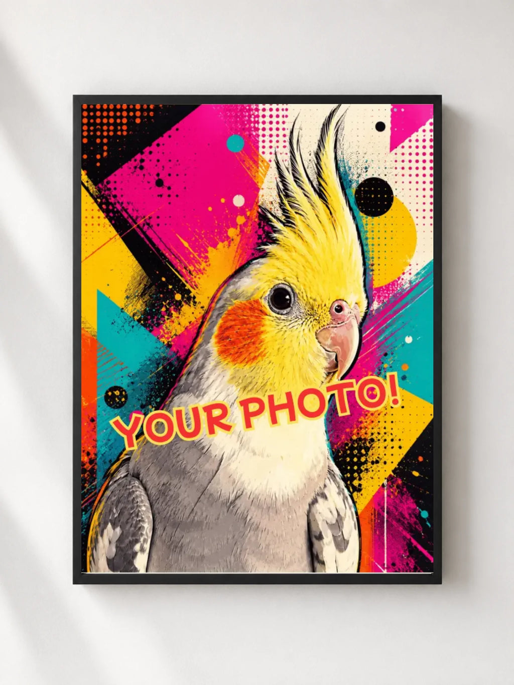 Poster 12 x 16 _ framed black