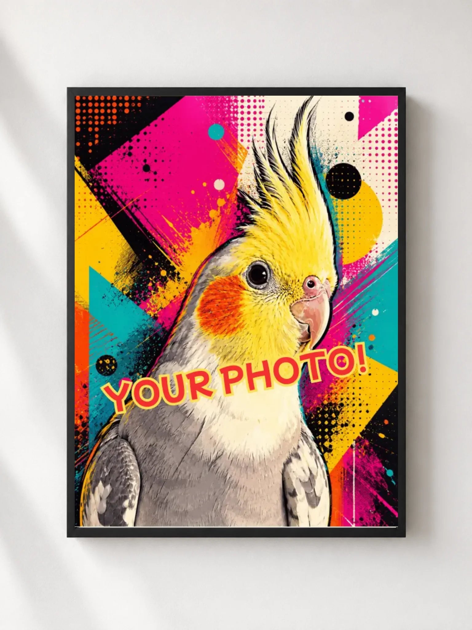 Poster 12 x 16 _ framed black